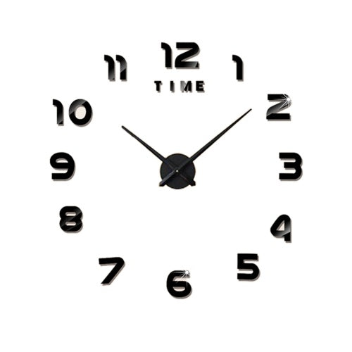 ساعة الحائط DIY ساعة ثلاثية الأبعاد ساعة الحائط