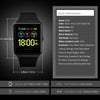 SKMEI 1526 Smart Watch  BT 4.0 Heart Rate Blood Pressure Blood Oxygen Sleep Monitoring Smart Timer