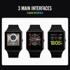 SKMEI 1526 Smart Watch  BT 4.0 Heart Rate Blood Pressure Blood Oxygen Sleep Monitoring Smart Timer