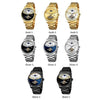FORSINING 339 Tourbillon Moon Phase Wind-up Movement Mechanical Men Watch