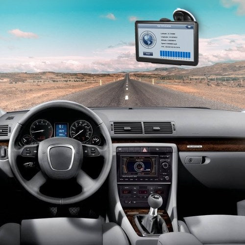 7 بوصة محمولة GPS Navigator مع خريطة مجانية