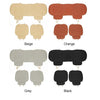 3Pcs Car Seat Cover Breathable Bamboo Pad Mat PU Leather for Auto Chair Cushion