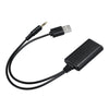 العالمي Aux الصوت مهائي كابلات 3.5 مللي متر USB 4.1 اللاسلكية ستيريو الموسيقى سيارة استقبال صالح لسيارات BMW VW بيجو 