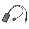 العالمي Aux الصوت مهائي كابلات 3.5 مللي متر USB 4.1 اللاسلكية ستيريو الموسيقى سيارة استقبال صالح لسيارات BMW VW بيجو 