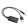 العالمي Aux الصوت مهائي كابلات 3.5 مللي متر USB 4.1 اللاسلكية ستيريو الموسيقى سيارة استقبال صالح لسيارات BMW VW بيجو 