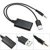 العالمي Aux الصوت مهائي كابلات 3.5 مللي متر USB 4.1 اللاسلكية ستيريو الموسيقى سيارة استقبال صالح لسيارات BMW VW بيجو 