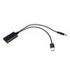 العالمي Aux الصوت مهائي كابلات 3.5 مللي متر USB 4.1 اللاسلكية ستيريو الموسيقى سيارة استقبال صالح لسيارات BMW VW بيجو 