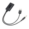 العالمي Aux الصوت مهائي كابلات 3.5 مللي متر USB 4.1 اللاسلكية ستيريو الموسيقى سيارة استقبال صالح لسيارات BMW VW بيجو 