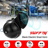 بصوت عال 280DB 12V أسود كهربائي الحلزون القرن الهواء القرن الهائج الصوت لسيارة دراجة نارية شاحنة قارب