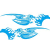 1PAIR CAR Dragon Dragon Dragon Side Door Stands Sticker Scayer Scals