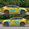 1PAIR CAR Dragon Dragon Dragon Side Door Stands Sticker Scayer Scals