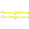 1Pair Car Sticker Side Door Stripes Sticker Racing Decal Auto Body Decor