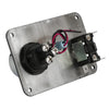 Carbon Fiber 12V Racing Ignition Switch Panel Start Ignition On-off Push Button DIY 3 Toggle for Sport Competitive Car RV