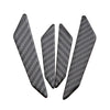 4Pcs Universal Car Door Side Protector Bumper Edge Guards Strips Anti-Scratch Anti-Collision Body Sticker Trim for Repair Maintenance Decoration
