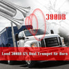 Dual Trumpet Air Horn 300DB Universal Truck Dual Air Horns Kit Speaker Trumpet Super Loud for Car Van Boat Pickup Auto 12V 24V