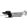 Dual Trumpet Air Horn 300DB Universal Truck Dual Air Horns Kit Speaker Trumpet Super Loud for Car Van Boat Pickup Auto 12V 24V