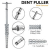 Slide Hammer T Bar Puller Tool Car Dent Remover Repair Puller with 4Pcs Aluminum Tabs