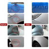 Slide Hammer T Bar Puller Tool Car Dent Remover Repair Puller with 4Pcs Aluminum Tabs