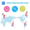 Square Microcontroller Car Motor Pets Kids Alarm Intelligent Realtime Locator Finder Device