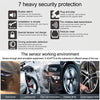 نظام مراقبة ضغط الإطارات TPMS Solar Wireless و USB نظام الكشف عن شحن USB مع 4 أجهزة استشعار داخلية