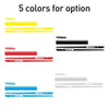 5Pcs Car Side Door Body Hood Rearview Mirror Decal Stripes Sticker Racing Decals