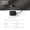 نظام إنذار لمراقبة ضغط الإطارات TPMS USB للسيارة/مراقبة ضغط الإطارات للملاحة بنظام Android/ناقل الحركة اللاسلكي TPMS 