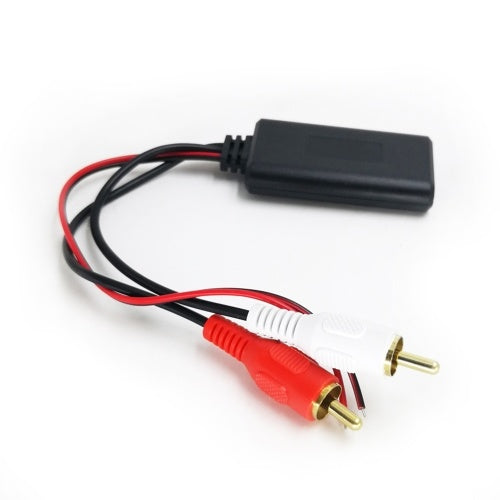 Car Audio BT Adapter 2RCA Wireless Aux Stereo Wiring Presentive for Kenwood Clarion