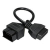 OBD-II 20pin إلى 16pin محول التشخيص محول تمديد كابل استبدال لكيا 20pin 30 سنتيمتر
