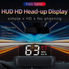 High Definition LED Stereo Imaging Display HUD Head-up Display Speedometer Car Diagnostic Tool OBDⅡ Fault Code Elimination Safe Driving Computer Overspeed Fault Alarm
