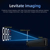 High Definition LED Stereo Imaging Display HUD Head-up Display Speedometer Car Diagnostic Tool OBDⅡ Fault Code Elimination Safe Driving Computer Overspeed Fault Alarm