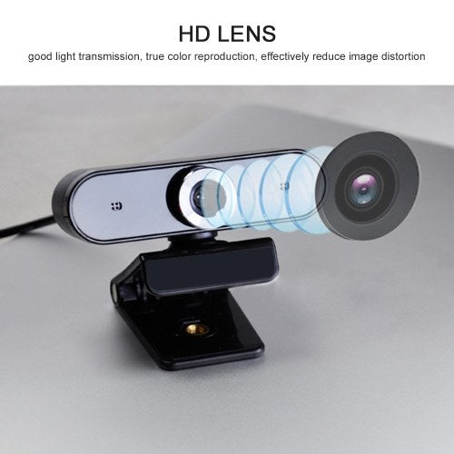كاميرا ويب مع ميكروفون USB مكالمة فيديو كاميرا محيطية للكمبيوتر