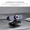 كاميرا ويب مع ميكروفون USB مكالمة فيديو كاميرا محيطية للكمبيوتر