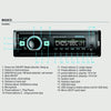 1 Din Car Navigation Player Radio Stereo Car Digital Radio System BT Car Audio Player, In-dash FM with DAB/DAB+/FM Receiver, Dual USB Port, TF Card Slot