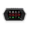 Car HUD Display, Head Up Display High Definition Speedometer Car Diagnostic Tool OBDⅡ Fault Code Elimination Safe Driving Computer Overspeed Fault Alarm for All Vehicles