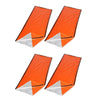 4PCS Reusable Emergency Sleeping Bag Survival Blanket Camping Tent Thermal Waterproof Outdoor Emergency Equipment