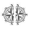 Universal Car Sticker Racing Car Body Side Roof Hood Decal Compass Black Blue Red Grey for All Cars Decal