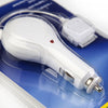 Tirol New Car Charger Cigarette Socket Power Adapter with Micro USB Retractable Cable for iPhone 4/4S