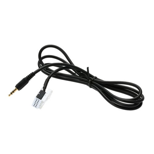 KKMOON CAR AUX MODE MODE CABLE لـ iPod Phone MP3 3.5 مم AUX-INT AUDIO MUSIC ADAPTER CABLE