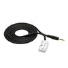 KKmoon Car AUX Input Mode Cable for iPod Phone MP3 3.5mm AUX-in Audio Music Adapter Cable for Audi VW Skoda