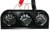 52mm Electronic Triple Gauge Kit Oil Pressure Water Temperature Gauge Voltmeter 3 in 1 Car Motorcycle Meter