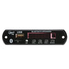 لوحة فك تشفير لاسلكية BT MP3 WMA وحدة راديو FM صوت السيارة مع منفذ Aux في USB وفتحة بطاقة TF وجهاز التحكم عن بعد 