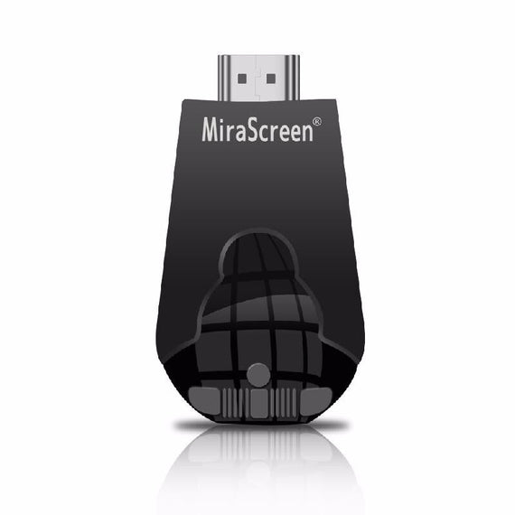 K4 Mirascreen Premium Wireless Dongle Receiver - Black