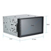 KKMOON 2 DIN HD SCREEN SCREEN STEREO PLAWER GPS MUNTIMPINGENT SYSTEM WIFI BT AM/FM Android 5.1