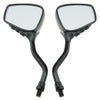 1 Pair Universal Motorcycle Aluminum Alloy Handlebar Skull Hand Pattern Ghost Claw Adjustable Rearview Side Glass Mirror Modified Accessories for Street Cars Scooters