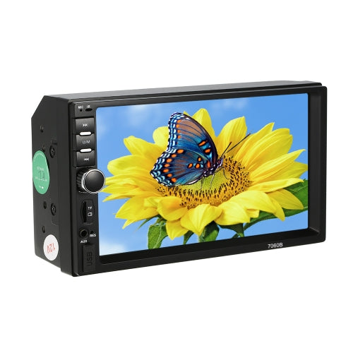 KKmoon 7 inch Car Video MP5 Player 2-din Car Radio BT FM Colorful Power Key