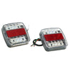 2X 12V 26 LED Light Stop Tail Indicator Truck Trailer Van Bus 4x4 Pickup