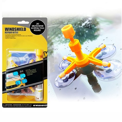Windshield Repair Kits DIY Car Window Repair Tools Glass Scratch Crack Restore