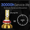 NightTech 2Pcs Car LED Head Light 48W 5200LM H4 LED Headlight Bulbs Waterproof IP68 Car Led Driving Lamp With High Beam Dipped Headlight Switching