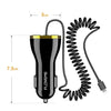 FLOVEME USB Car Charger With Type-C Plug