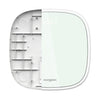 Koogeek Smart Wireless BT 4.0 Digital Body Weight Scale 16 Users Recognition with Ultra Clear Glass LED Display App Weight Tracking Set Target 440lb / 200kg Weight Capacity White